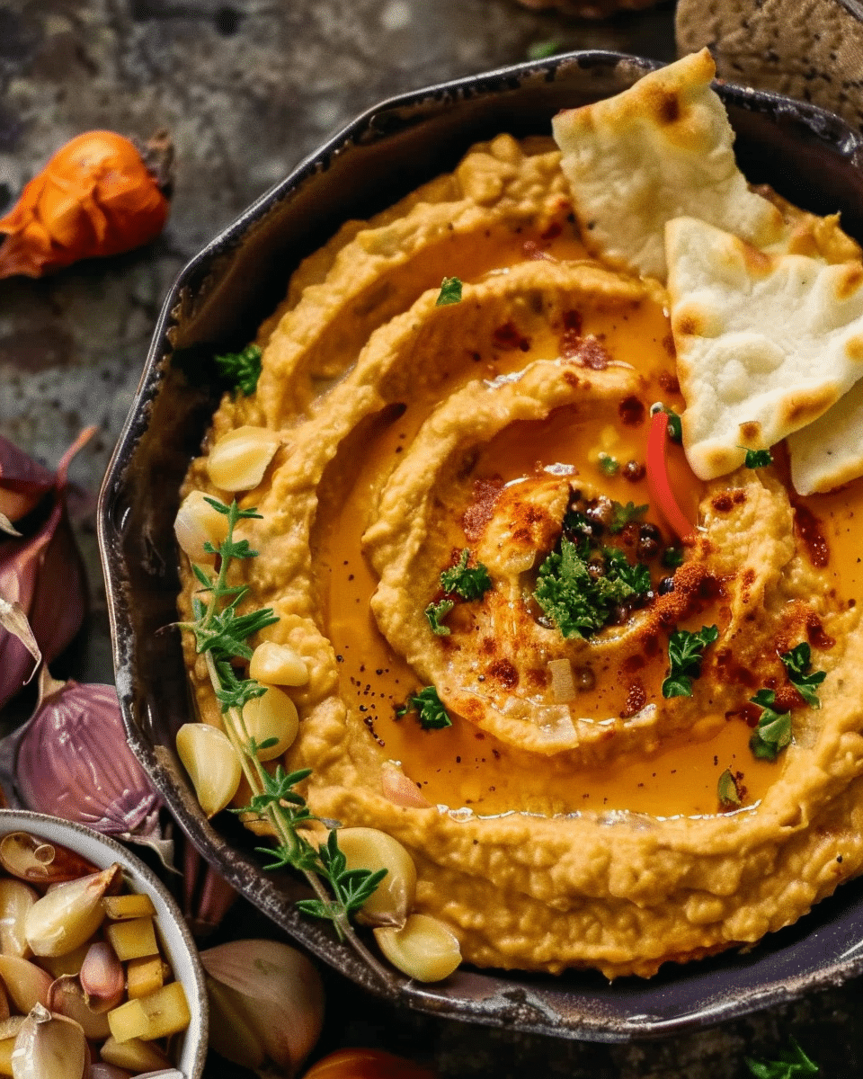 Impress Guests Instantly: Simple Homemade Pumpkin Hummus Recipe